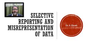 Selective Reporting and Misrepresentation of Data [upl. by Yanehc439]