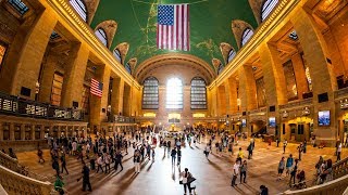 Walking Tour of Grand Central Terminal — New York City 【4K】🇺🇸 [upl. by Jasmina24]