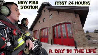 First 24 Hours in a New Fire Station  A Day in the Life [upl. by Eatton]