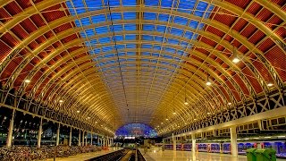 A Walk Around Londons Paddington Railway Station [upl. by Ellehcem]