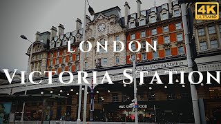 London Victoria Station Walk Through England 4K [upl. by Krever336]