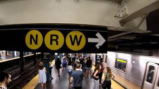 ⁴ᴷ The Busiest NYC Subway Station Times Square–42nd StreetPort Authority Bus Terminal [upl. by Karilynn]