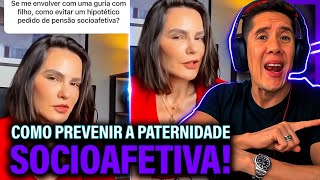 Como Se Prevenir Da Paternidade Socioafetiva E Pensão Socioafetiva [upl. by Annaynek131]